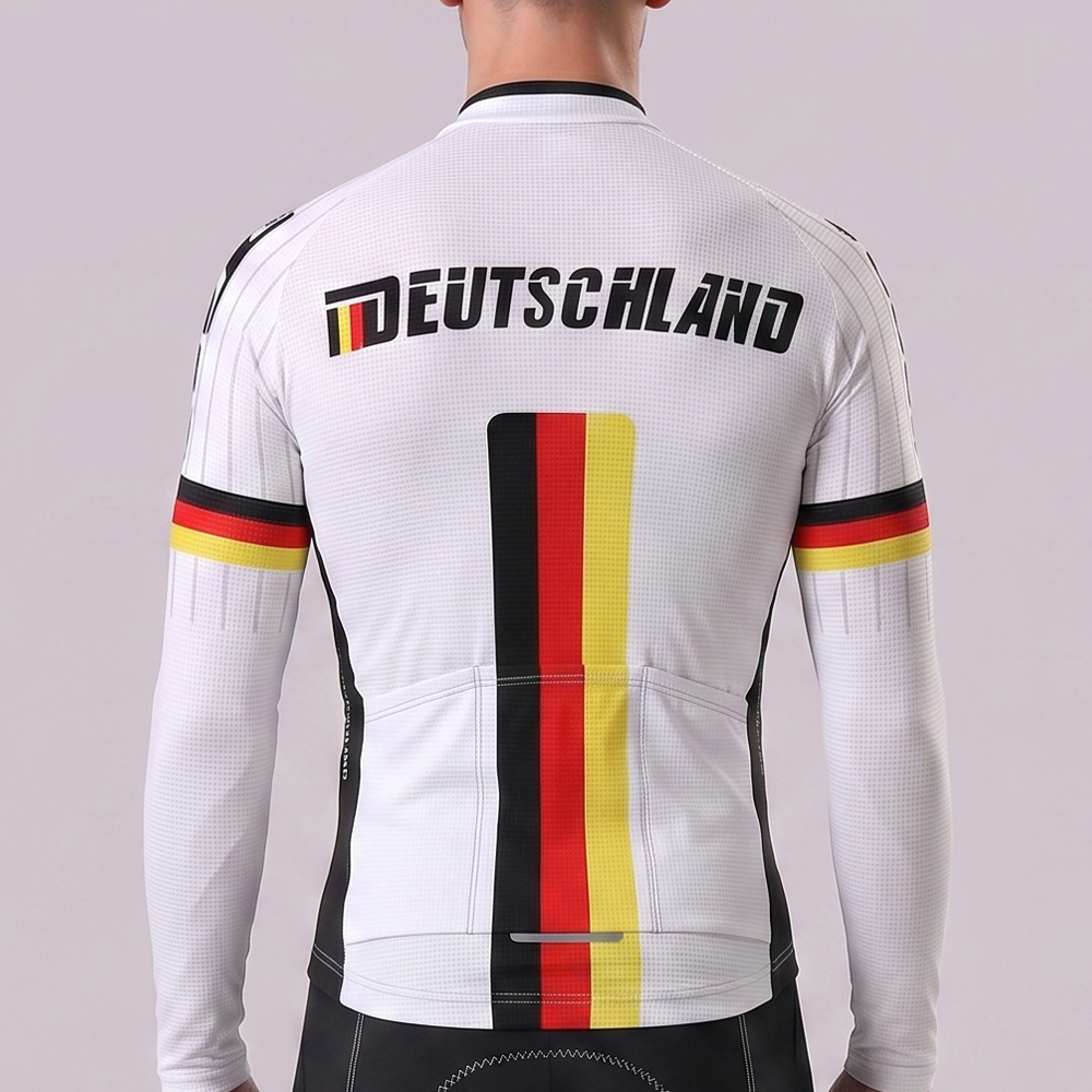 2022 Germany Long Sleeves Cycling Jersey