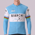 70 Bianchi Long Sleeves Cycling Jersey