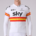 2016 Sky Rapha Long Sleeves Cycling Jersey