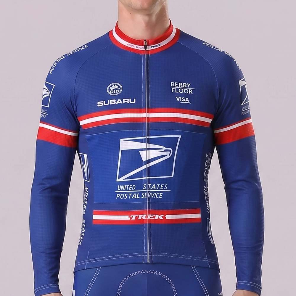United States Postal Service Long Sleeves Cycling Jersey