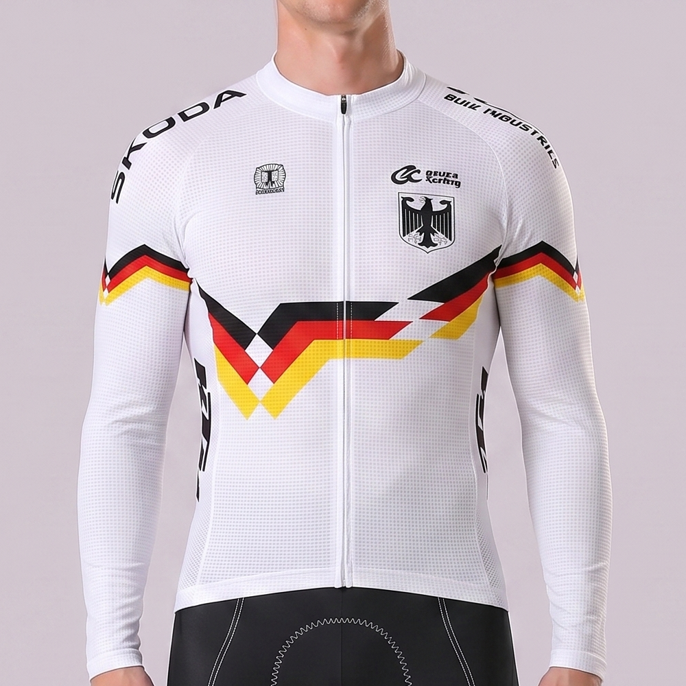 SKODA Germany Long Sleeves Cycling Jersey