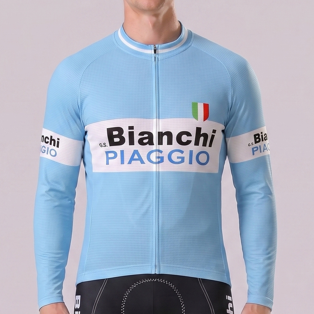 Bianchi PIAGGIO Long Sleeves Cycling Jersey