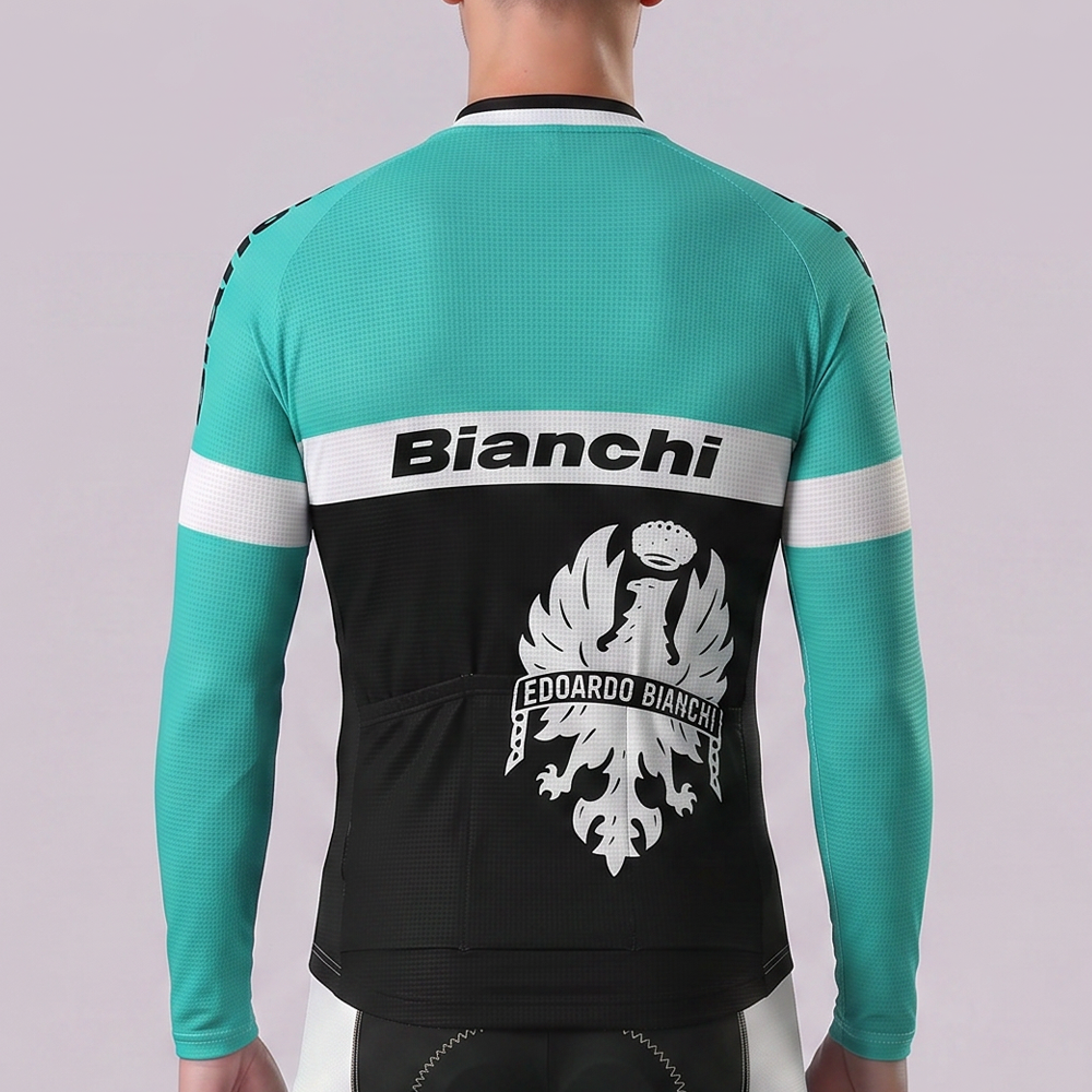Nalini Bianchi Long Sleeves Cycling Jersey