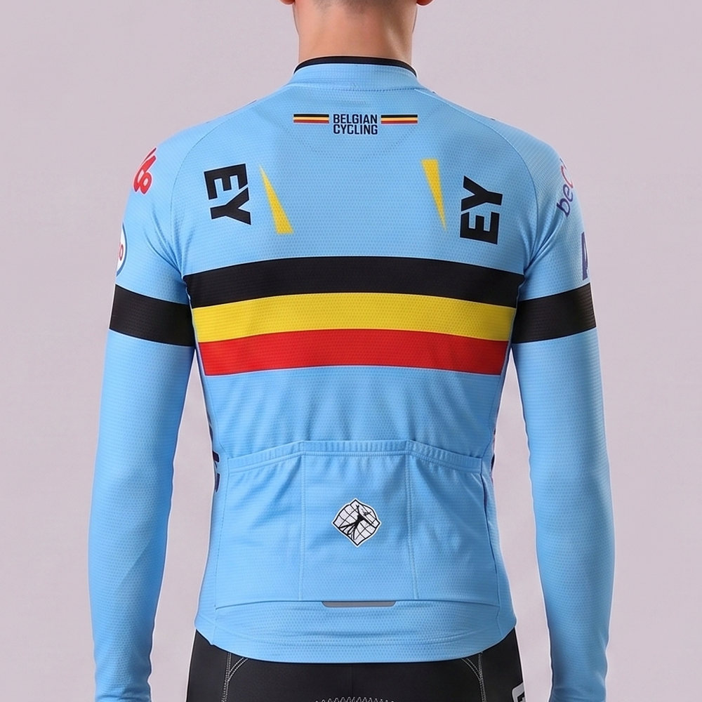 2024 Belgium Long Sleeves Cycling Jersey