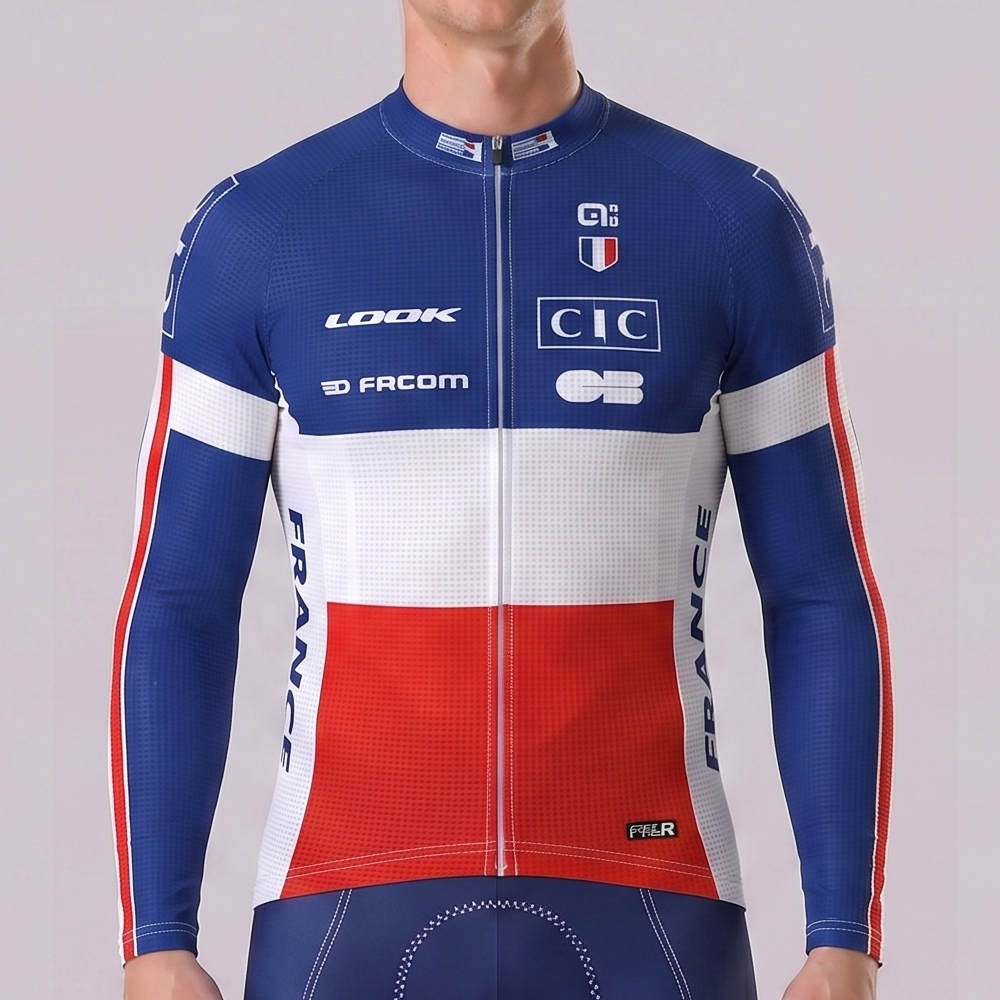 France CORIMA Long Sleeves Cycling Jersey