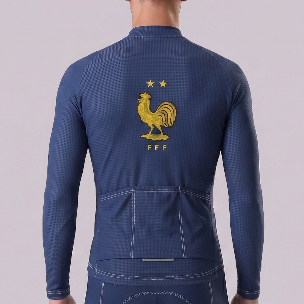 France Long Sleeves Cycling Jersey