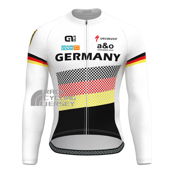 Germany Long Sleeves Cycling Jersey