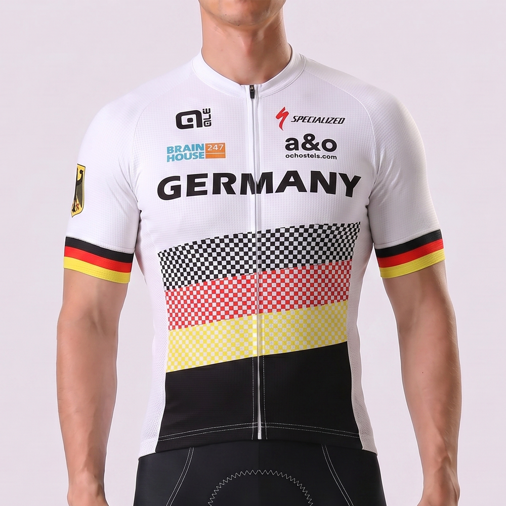 Germany Short Sleeves Cycling Jersey