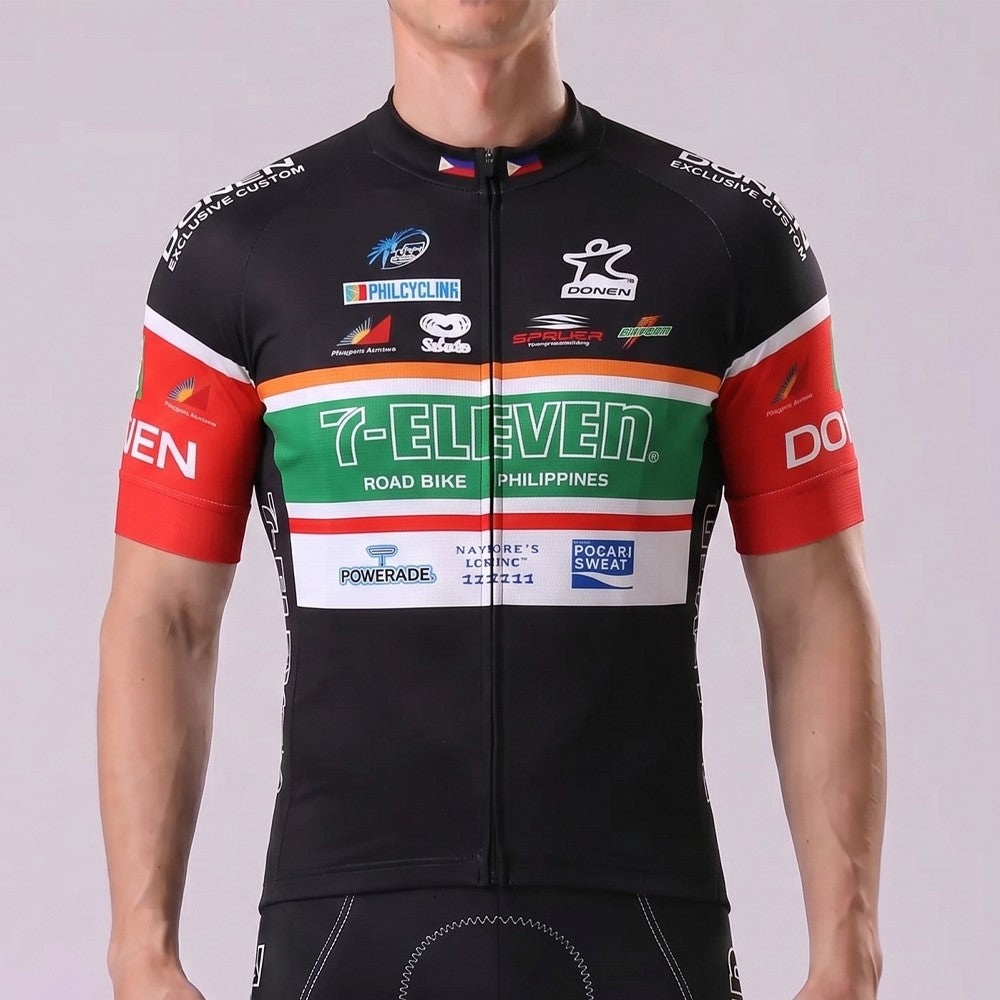 2017 7-Eleven Short Sleeves Cycling Jersey