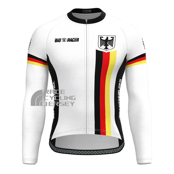2019 Germany Long Sleeves Cycling Jersey