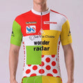 1987 La Vie Claire Short Sleeves Cycling Jersey