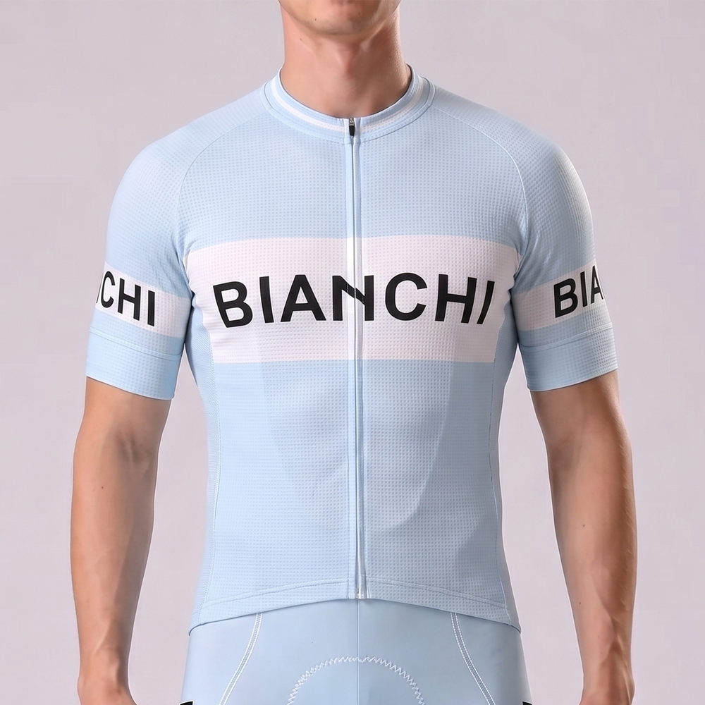 1969 Bianchi Short Sleeves Cycling Jersey