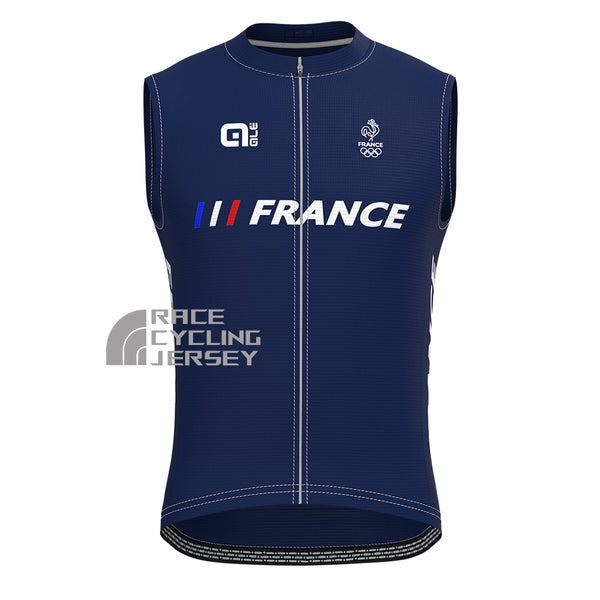 France Sportif Sleeveless Cycling Jersey