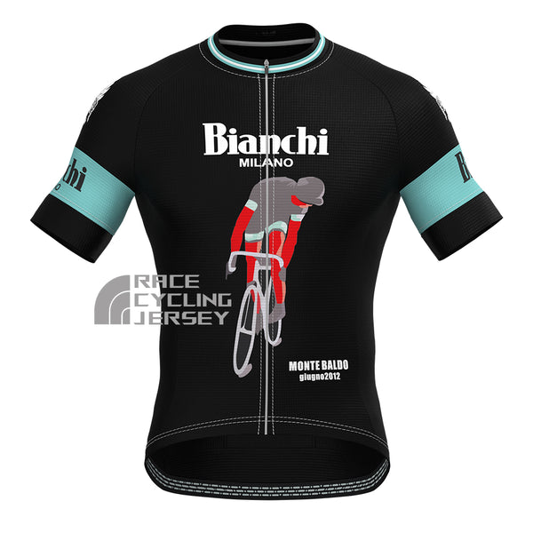 Rider Bianchi Short Sleeves Cycling Jersey