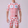 Tour de France Red dot Short Sleeves Cycling Kits