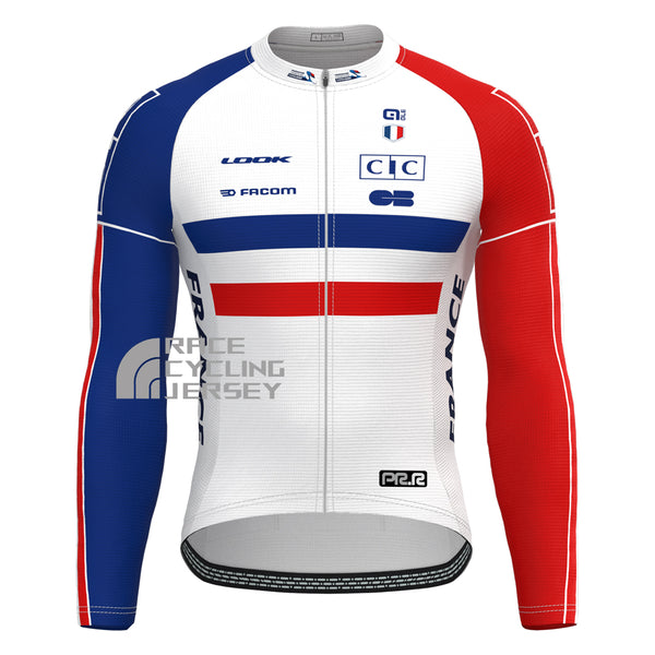 France CIC Long Sleeves Cycling Jersey
