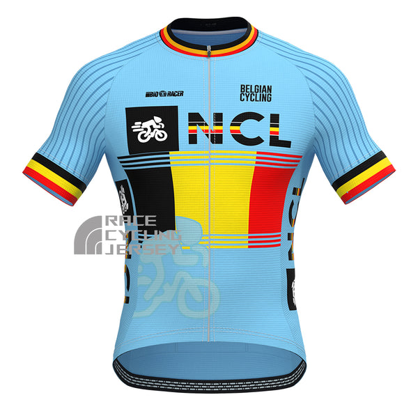 Belgium GillesVC Short Sleeves Cycling Jersey