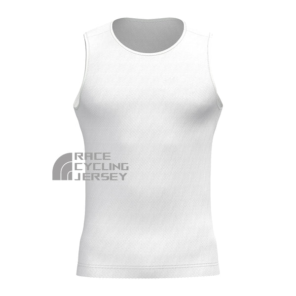 White Cycling Vests