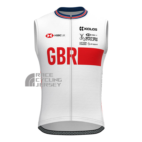 2022 United Kingdom Sleeveless Cycling Jersey