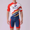 1996 Banesto Short Sleeves Cycling Kits