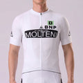 White MOLTENI Short Sleeves Cycling Jersey