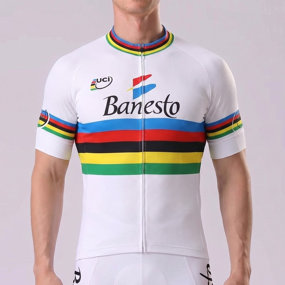1996 Banesto UCI Short Sleeves Cycling Jersey
