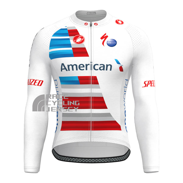 AMERICAN Long Sleeves Cycling Jersey