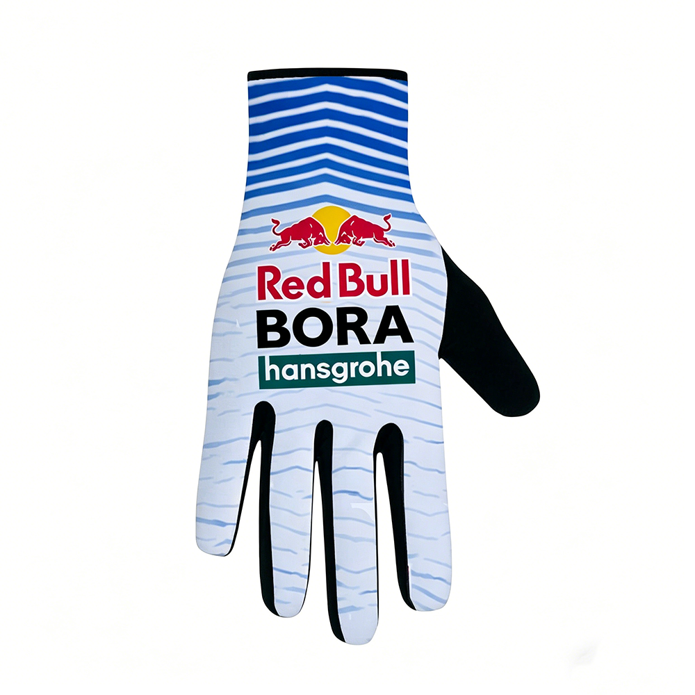 Blue Stripe BORA Road Bike Gloves