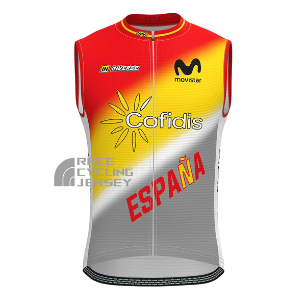 ESPANA movistar Sleeveless Cycling Jersey
