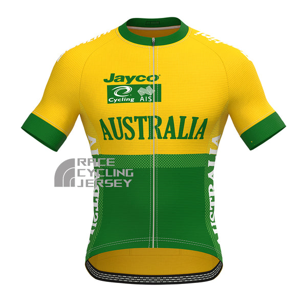 Jayco Australia Short Sleeves Cycling Jersey