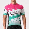T-Mobile Bianchi Short Sleeves Cycling Jersey