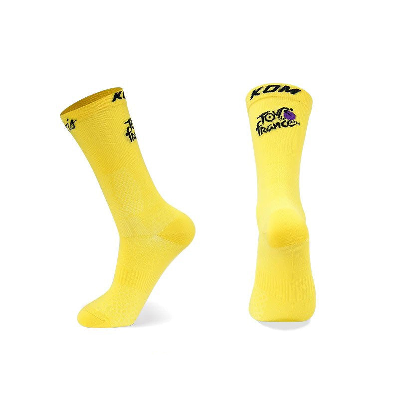 KOM Tour de France Performance Bike Socks