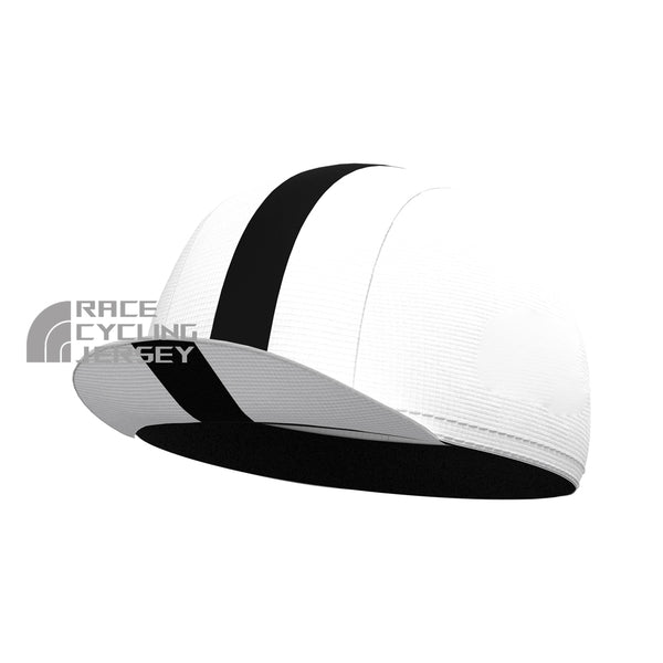 White Cycling Cap
