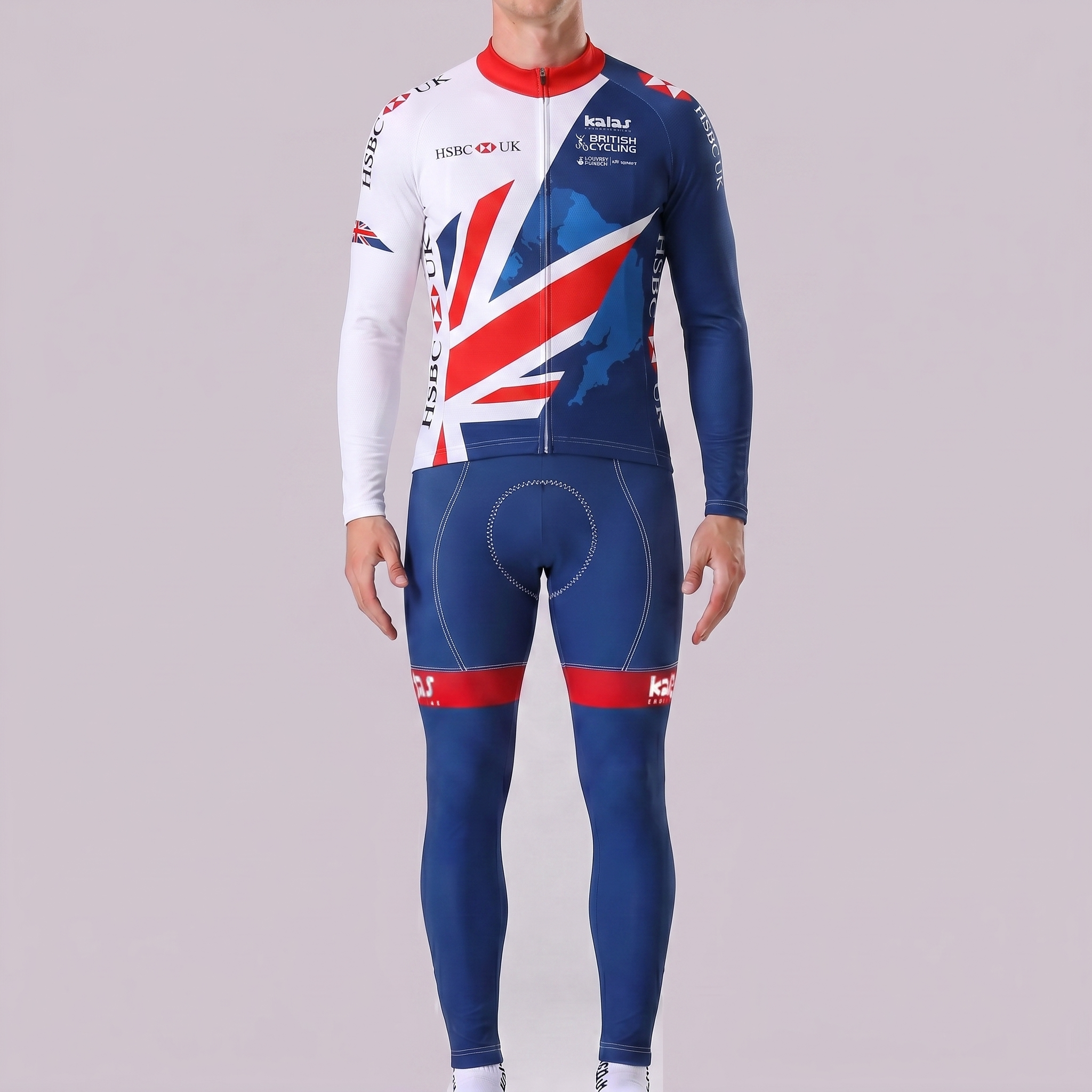 2017 United Kingdom Long Sleeves Cycling Kits