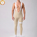 Light Khaki Fleece Bib Cycling Pants