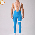 Macaron Blue Fleece Bib Cycling Pants