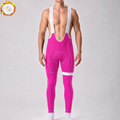 Rose Red Fleece Bib Cycling Pants