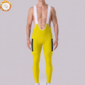 Yellow MOLTENI Fleece Bib Cycling Pants