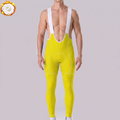 Tour de France Yellow Fleece Bib Cycling Pants