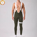 Army Green Fleece Bib Cycling Pants