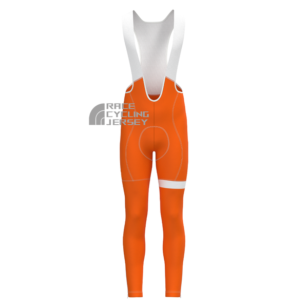Macarons Orange Bib Cycling Pants