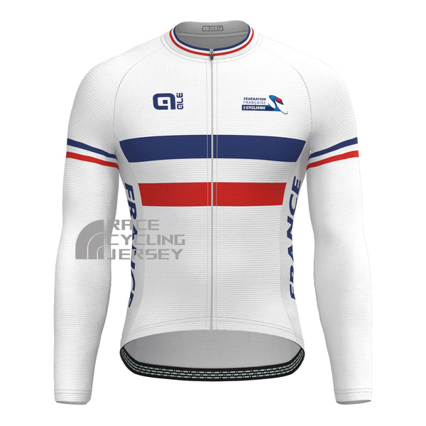 France ALE Long Sleeves Cycling Jersey