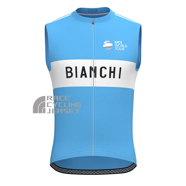 UCI BOOS Bianchi Sleeveless Cycling Jersey