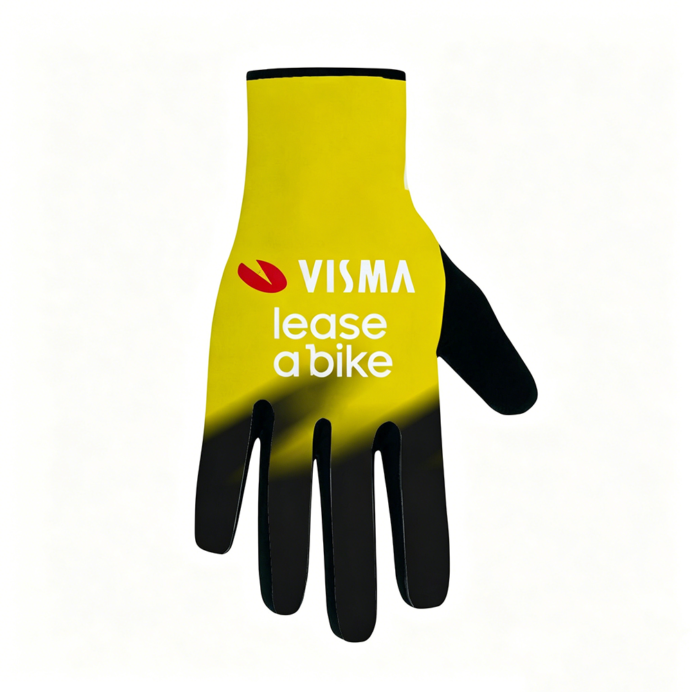 Visma Logo Full Finger Touch Screen Riding Gloves