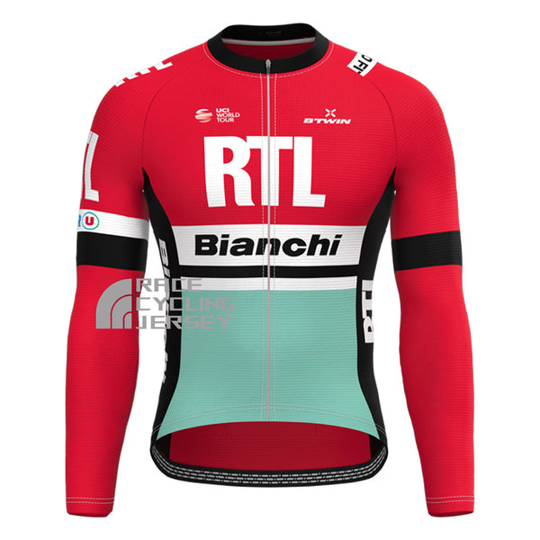 RTL Bianchi Long Sleeves Cycling Jersey