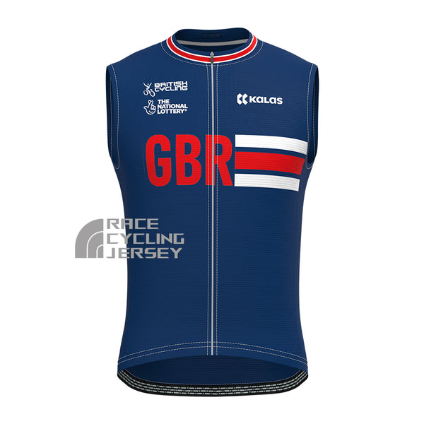 GBR Sleeveless Cycling Jersey