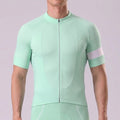 Macaron Green Short Sleeves Cycling Jersey
