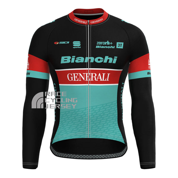 Generali Bianchi Long Sleeves Cycling Jersey