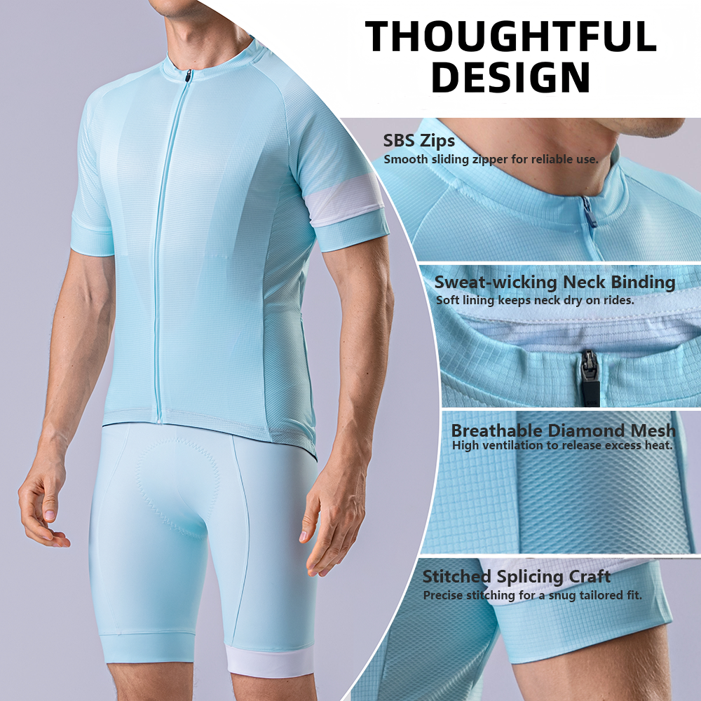 1973 Bianchi Short Sleeves Cycling Kits – Race Cycling Jersey