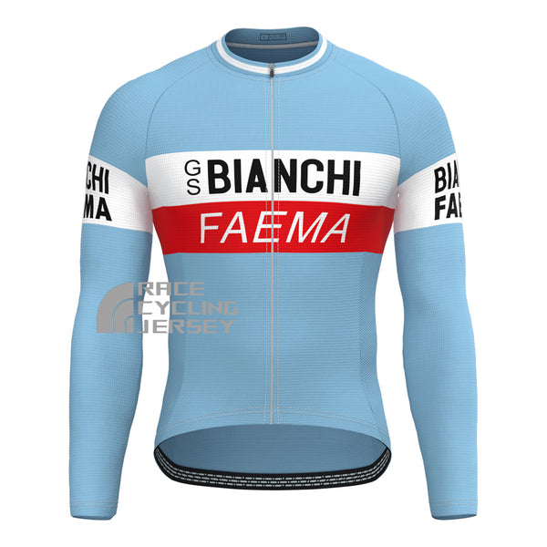 Bianchi FAEMA Long Sleeves Cycling Jersey
